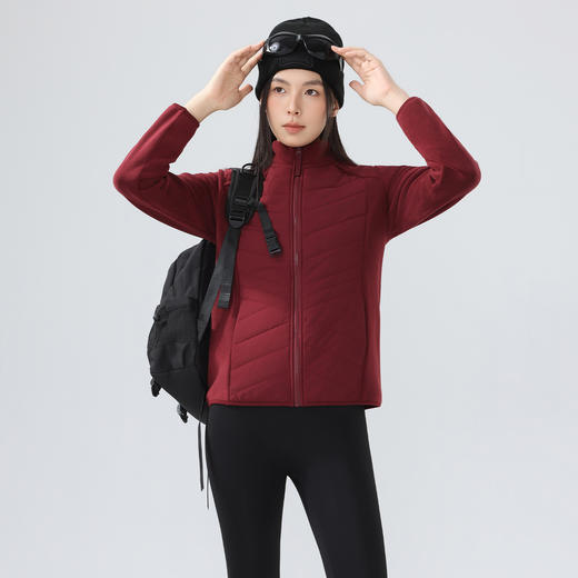 【纯羊毛修身内胆毛&外套】 轻薄秋冬季修身内胆 男女户外滑雪跑步防风保暖运动外套男 商品图9