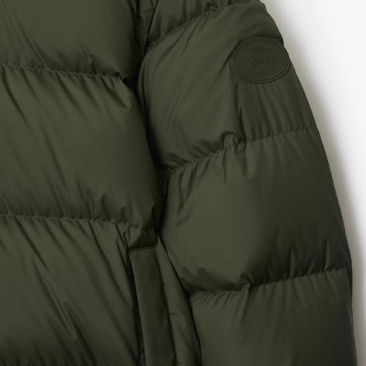 BURBERRY 巴宝莉 男士马术骑士徽标贴片可拆卸袖子的羽绒服 绿色 8110362 C1748 商品图1