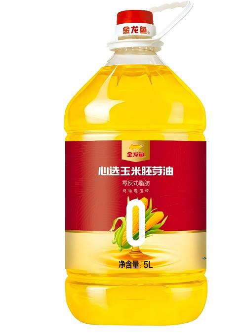 金龙鱼心选玉米胚芽油（零反）5L 商品图0