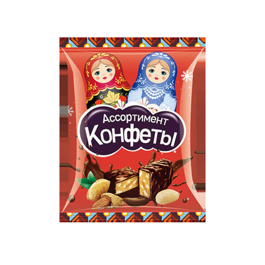 【俄罗斯进口糖果混合年货】糖果散装紫皮糖零食 喜糖巧克力结婚礼品年货 商品图3