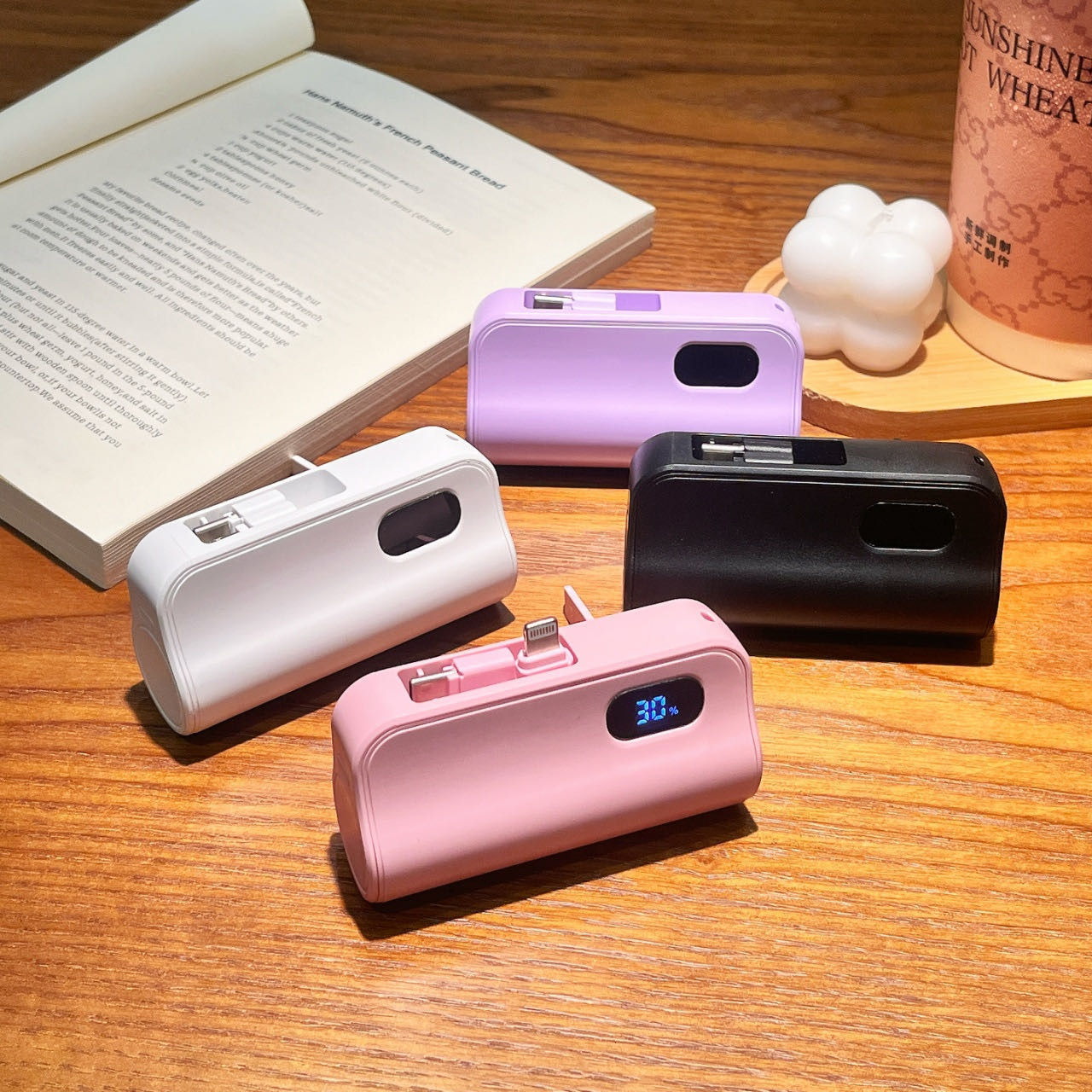 3C认证！符合航空携带标准！可带上飞机！新款【迷你胶囊支架充电宝】插着还能当手机支架！解放双手！