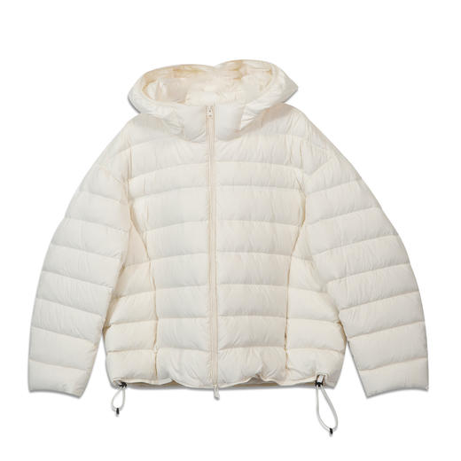 百搭气质极简带帽排骨羽绒服-纪念日百货门店同款168095533 商品图4