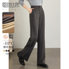【年终特卖】熙世界毛呢直筒裤秋冬新款通勤垂感显瘦休闲宽松窄版西装阔腿裤 商品缩略图0