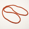【挚友限定】满色肉柿子红保山南红多圈珠链 商品缩略图2