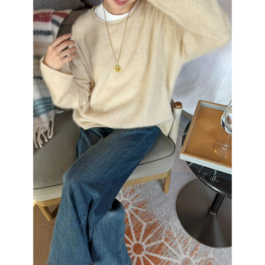 2512111   LP同源纱线 拉毛羊绒衫，贵气十足 商品图10