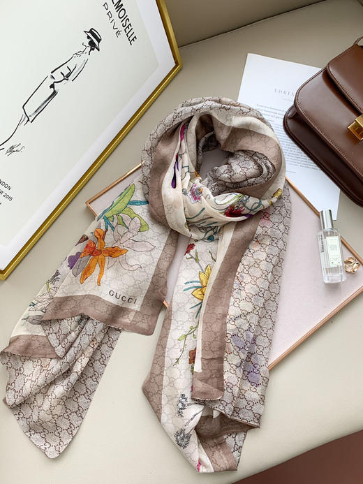 真丝围巾丝巾 商品图3