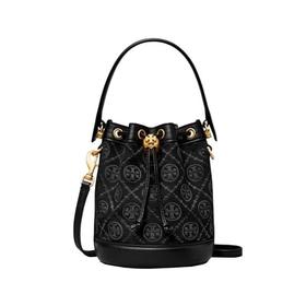 【特惠】【送礼盒礼袋】Tory Burch/汤丽柏琦女士时尚百搭单肩斜挎手提水桶包
