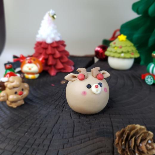 【圣诞乐园，0色素卡通馒头】3种规格，3种口味，6分钟秒出仪式感，宝妈超安心 商品图4