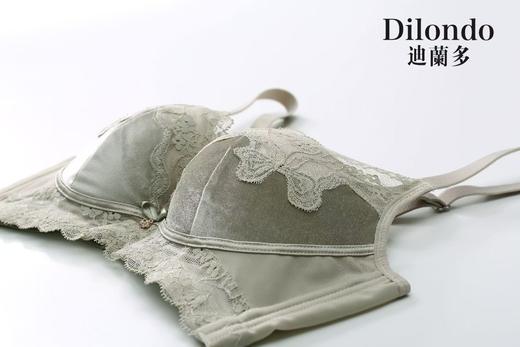 迪兰多车缝无钢圈中厚杯蚕丝养胸护胸聚拢有型2118473 商品图9