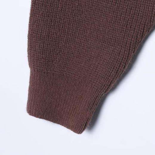 SDSA男士秋冬新款痞帅男装潮牌毛领拼接连帽毛衣慵懒风气质宽松 商品图3