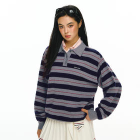 Ariseism 美式复古设计感毛衣女秋季新款宽松上衣