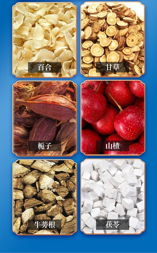 北京同仁堂怡福寿结节通™蒲公英百合茯苓茶150g/5g*30袋 商品图3