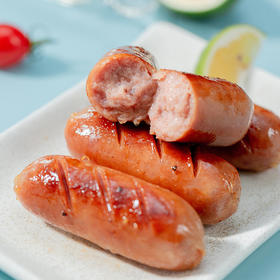 热卖！馋哭！【超值4袋装】【浙江老字号、舌尖中国美食推荐】金字 猪肉烤肠 4根/袋  拒绝淀粉着色剂 猪肉＞80% 只用新鲜猪腿肉 一口鲜香满口回味 全家爱吃