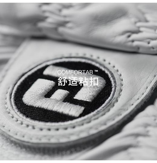 FootJoy PURE TOUCH 小羊皮运动防滑耐磨手套 白色（单只装）左手 商品图3