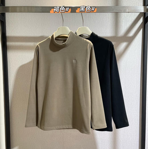 原单可隆男士高领德绒保暖打底衫长袖衫120502 商品图0