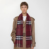 BURBERRY 巴宝莉 男士格纹羊绒围巾 格子 8112639 A1308 商品缩略图2