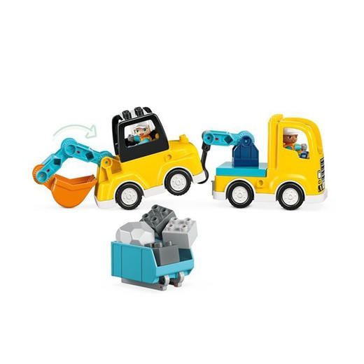 乐高LEGO 3合1建筑工程车LEGC10475 商品图4