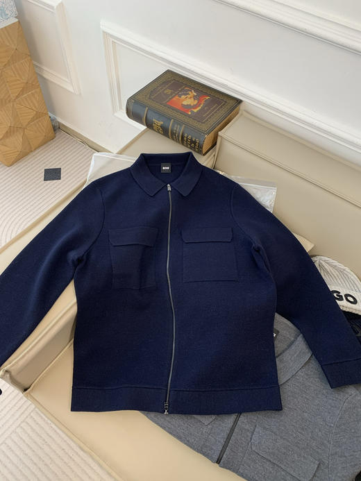 125-4 家属福利 老板羊毛开衫 老朱176/146穿的L 商品图12