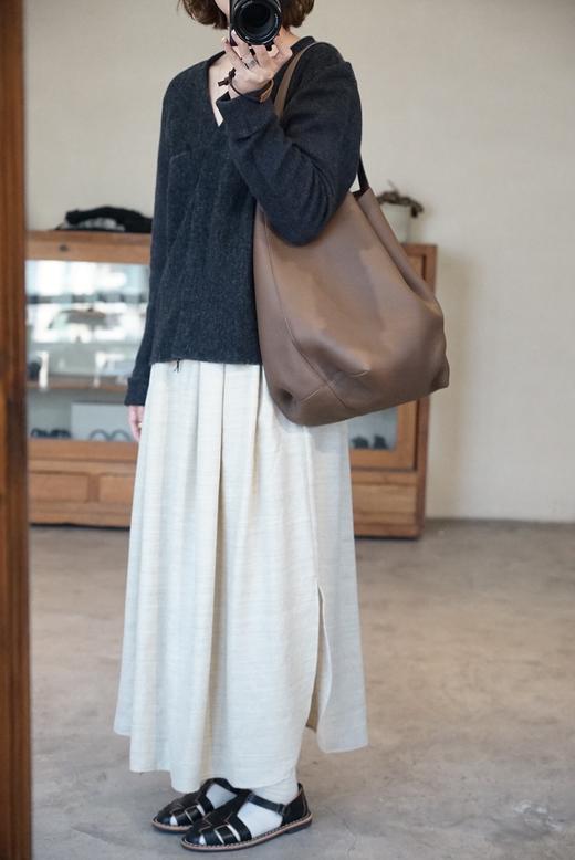 elsa esturgie羊毛v领上衣 商品图11