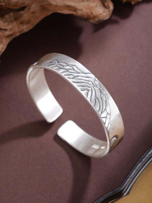 子佩集S999手工银【海誓山盟】手镯【55072260】原创设计 商品图2