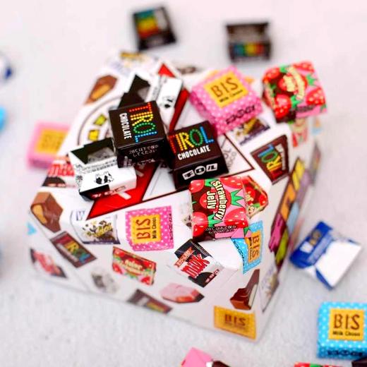 松尾什锦代可可脂巧克力制品礼盒131.4g/造型可爱 夹心美味045584 商品图2