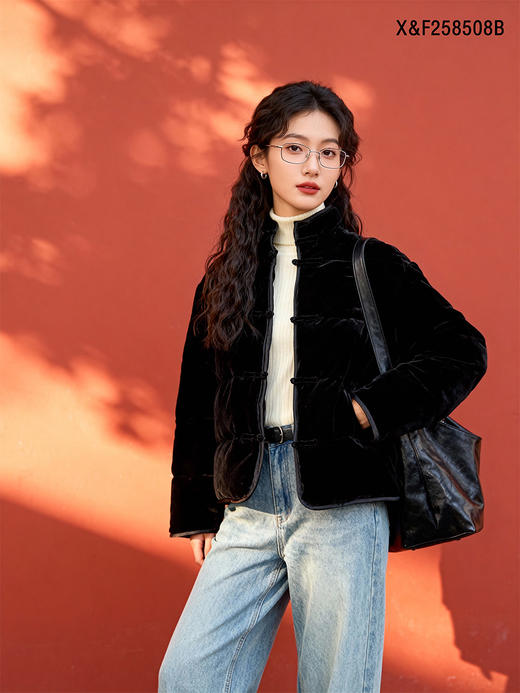 X&F258508B    95白鸭绒羽绒服 商品图3