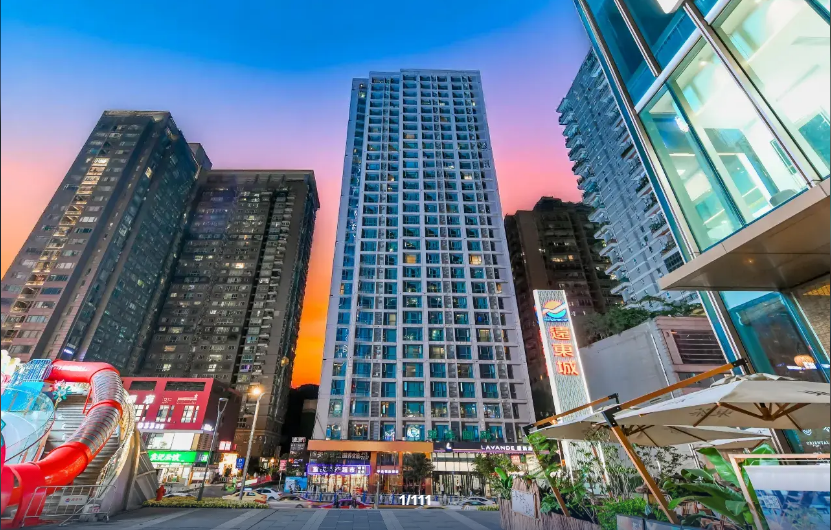 麗枫酒店(重庆观音桥步行街中心店)  标准双床房