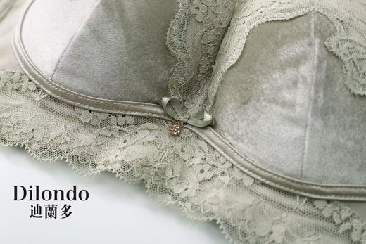 迪兰多车缝无钢圈中厚杯蚕丝养胸护胸聚拢有型2118473 商品图11