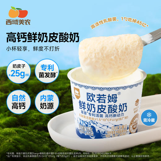 内蒙古欧若姆酸奶奶皮子酸奶活菌酸奶 商品图0