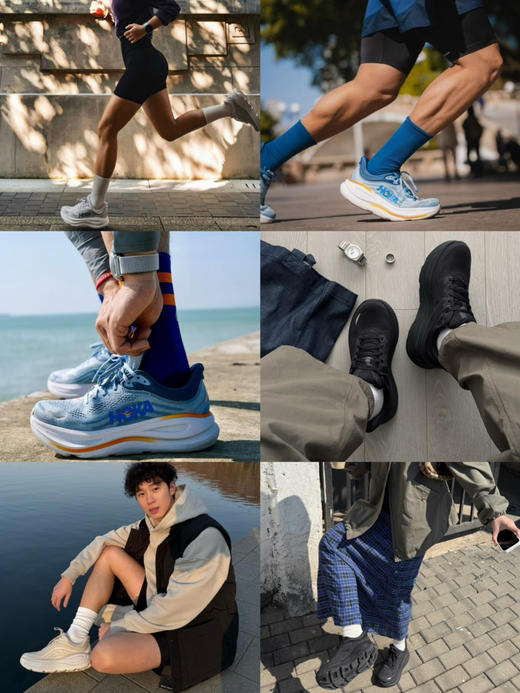 重磅福利𝐇𝐨𝐤*邦代𝟗代❗️跑鞋届的万金油！𝐁𝐨𝐧𝐝𝐢𝟗更厚更软更稳‼️男女款正码 商品图10