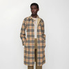 BURBERRY 巴宝莉 女士双面羊毛裹身大衣 卡其色 8110900 B9368 商品缩略图3