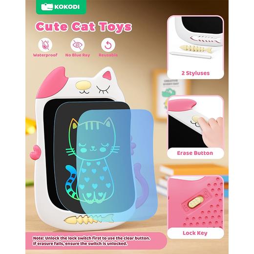 Bravokids 儿童LCD手写绘画板 8.5寸液晶涂鸦板 商品图5