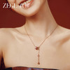 ZEGL小马作本命马年项链女设计感小蛮腰锁骨链秋冬毛衣链饰品礼物 商品缩略图2
