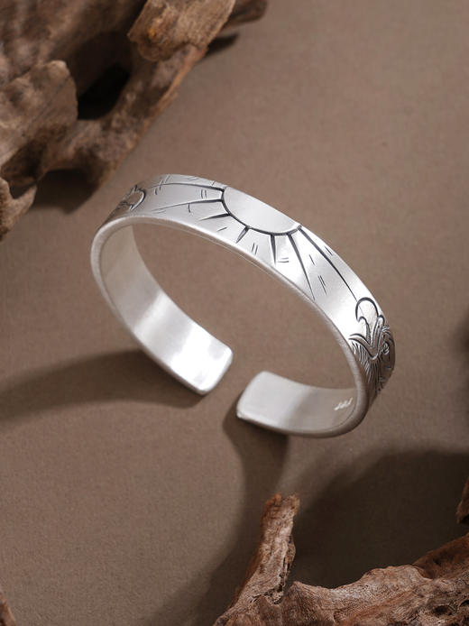 子佩集S999手工银【龙凤九霄】手镯【55052256】原创设计 商品图5