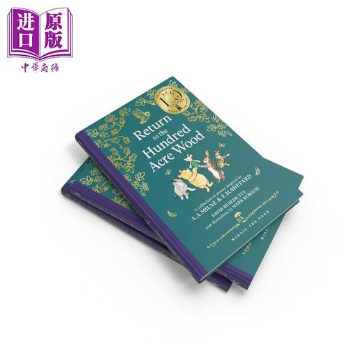 预售 【中商原版】小熊维尼 重返百亩森林 经典100周年纪念版 平装 Winnie the Pooh Return to the Hundred Acre Wood 英文原版 商品图2