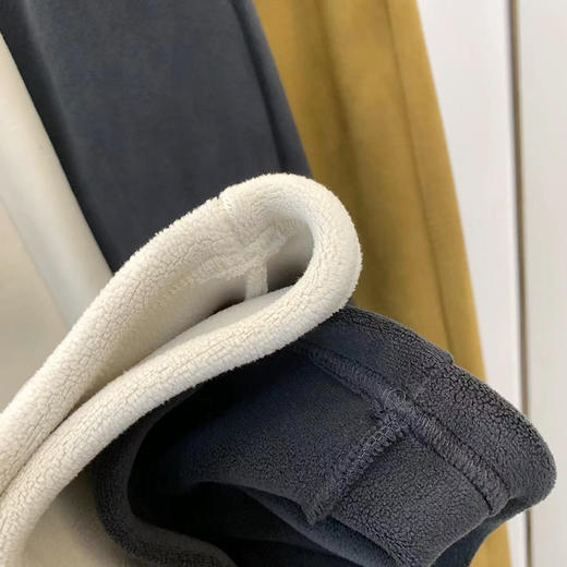 一条过冬！加绒加厚拉夫 双面绒阔腿裤！ 商品图10