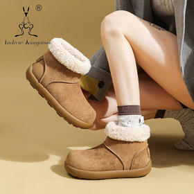 意大利安德鲁袋鼠品牌 毛毛雪地靴 正品保证 Andrew Kangaroo 央视展播品牌