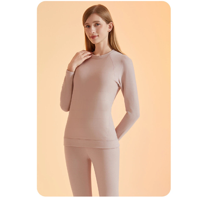 QINGPAI轻湃 100%羊毛保暖套装女款