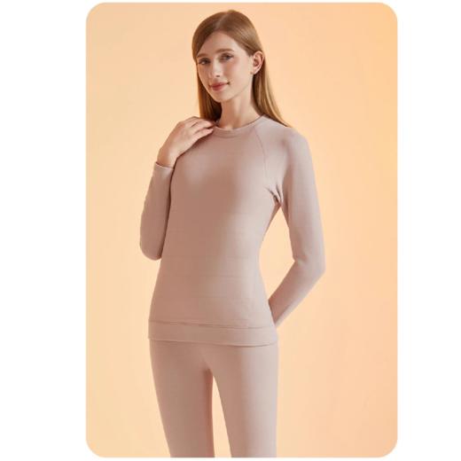 QINGPAI轻湃 100%羊毛保暖套装女款 商品图0