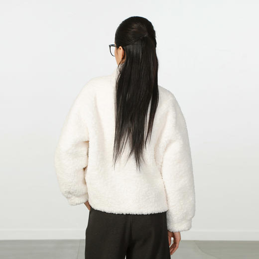 极简仿羊羔毛短外套-纪念日百货门店同款167746322 商品图2