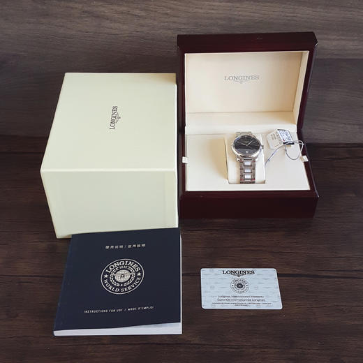【95新】LONGINES 浪琴L2.628.4.92.6自动机械机芯日期显示38.5MM（男款）名匠系列精钢 291125TJ02 商品图1