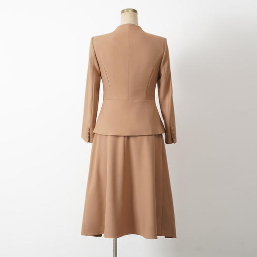 IWY/卡其色长袖西装套装女高级感气质显瘦通勤职业装商务风WC098+WP098 商品图3