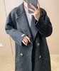 52%羊毛双面呢大衣保暖经典落肩款 商品缩略图0