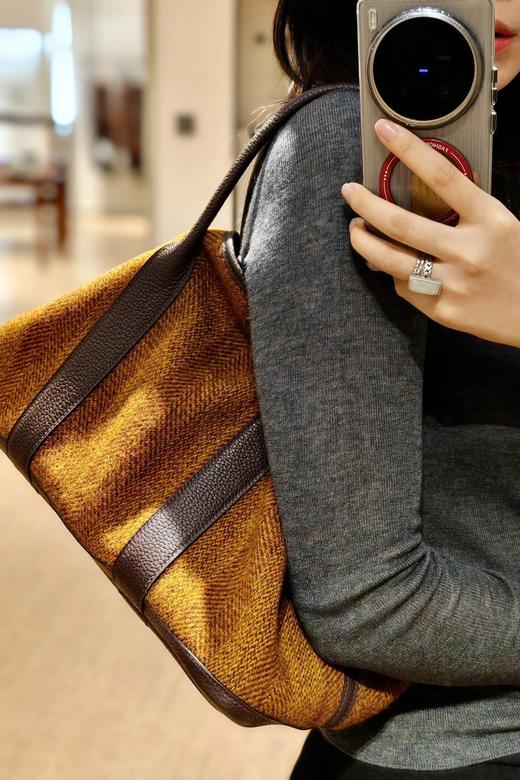 高端穿搭专场❗️羊绒花园手提包托特包30/36寸WD 商品图5