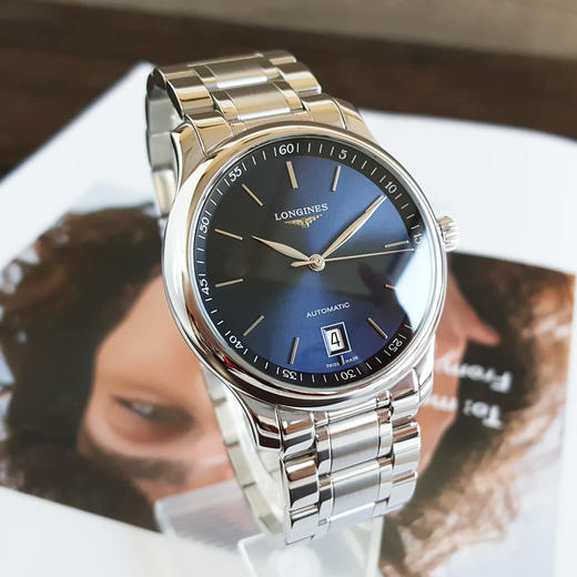【95新】LONGINES 浪琴L2.628.4.92.6自动机械机芯日期显示38.5MM（男款）名匠系列精钢 291125TJ02 商品图3