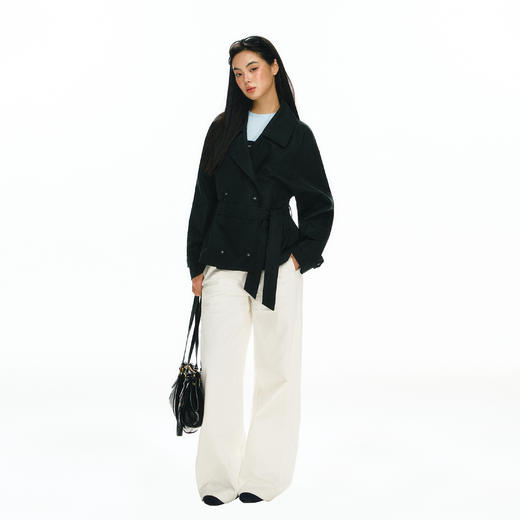 Ariseism 美式复古设计感短外套女秋冬新款修身上衣 商品图3