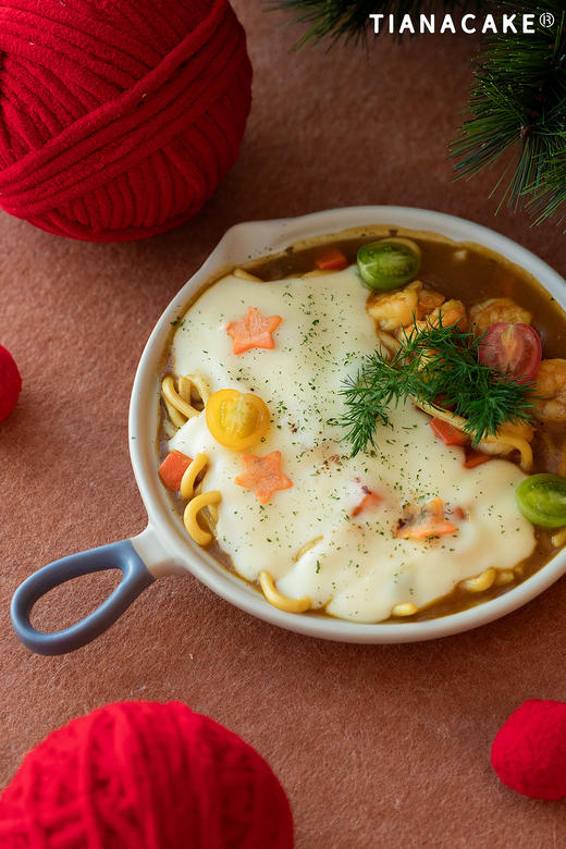 #𝗡𝗲𝘄新品推荐 奶油咖喱虾乌冬面 商品图1