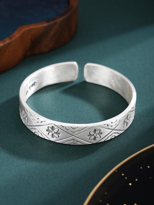 子佩集S999手工银【昼夜芳华】手镯【55072261】原创设计 商品图5