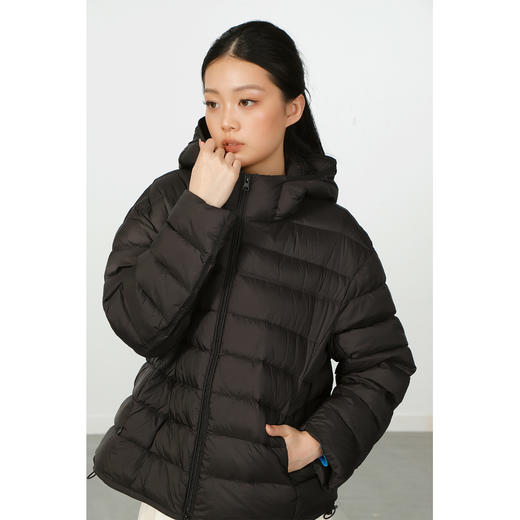 百搭气质极简带帽排骨羽绒服-纪念日百货门店同款168095533 商品图1