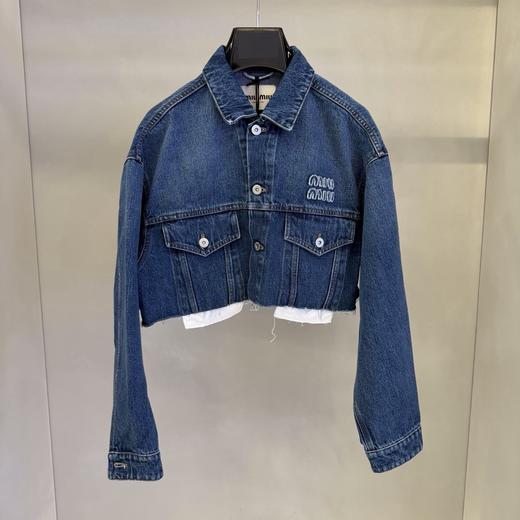 女款logo牛仔外套la017 商品图0